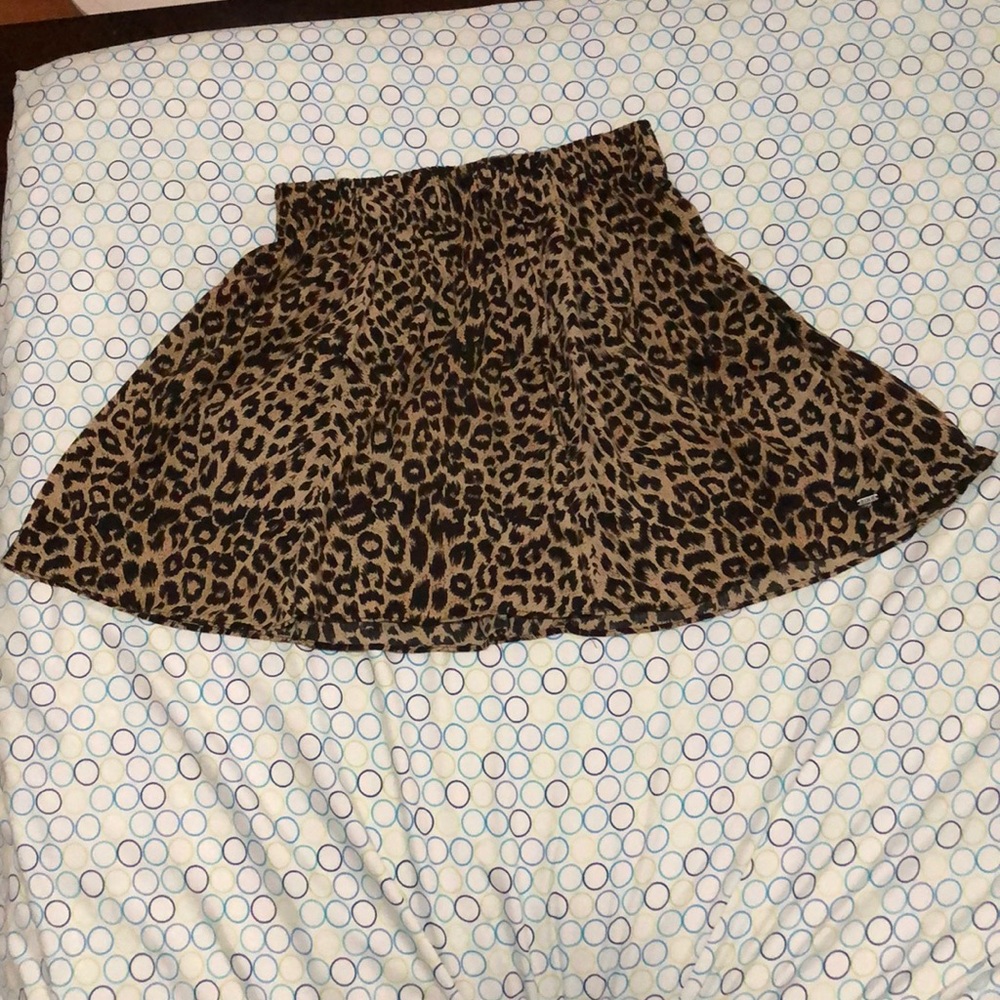 Cheetah Print Skirt